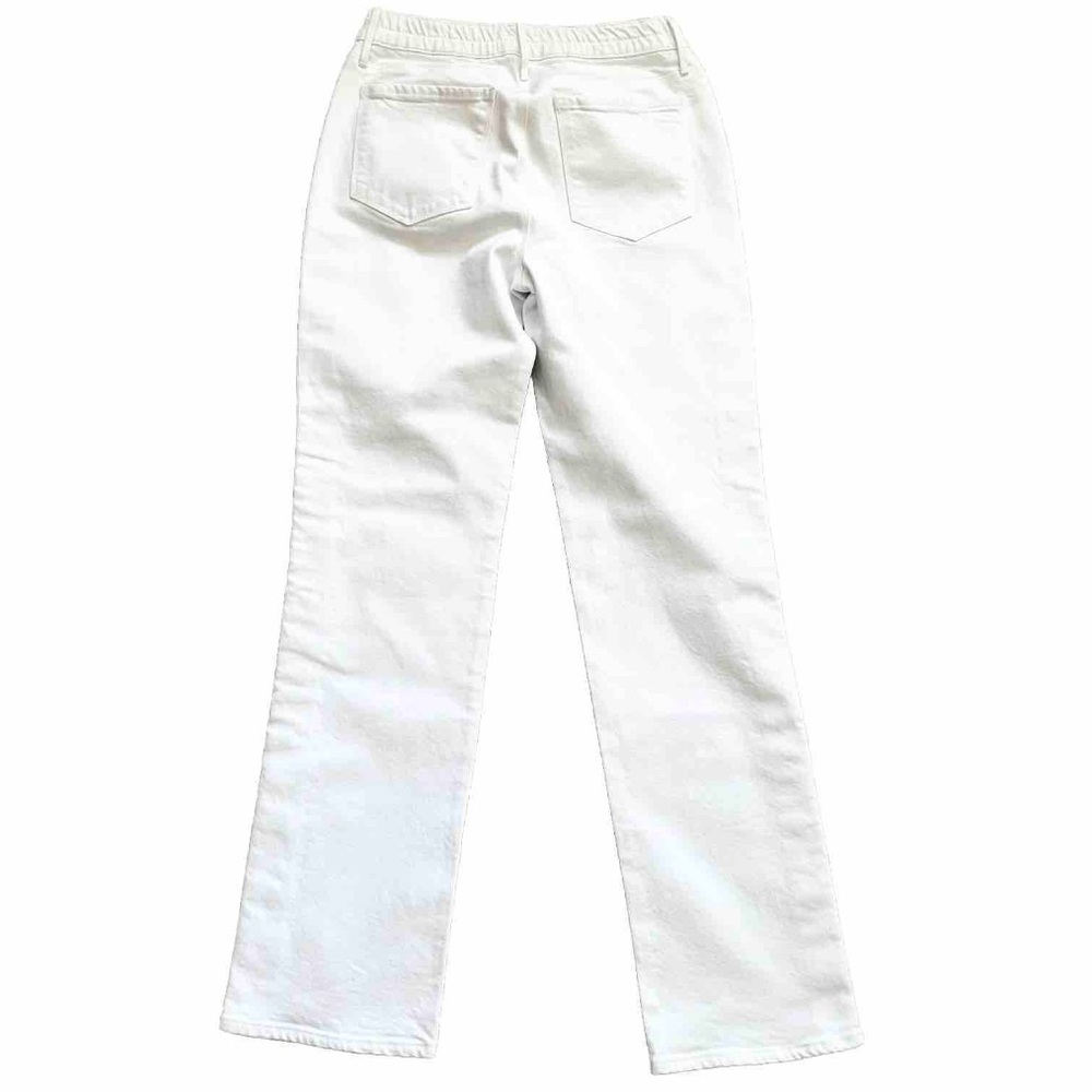 RTA Michael Side Snap Jean White Size 27 Trendy Street Wear Modern Chic Sporty - Picture 3 of 8